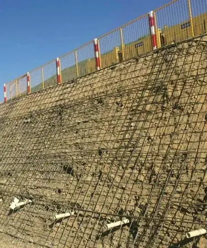 莱芜钢城区土钉墙支护
